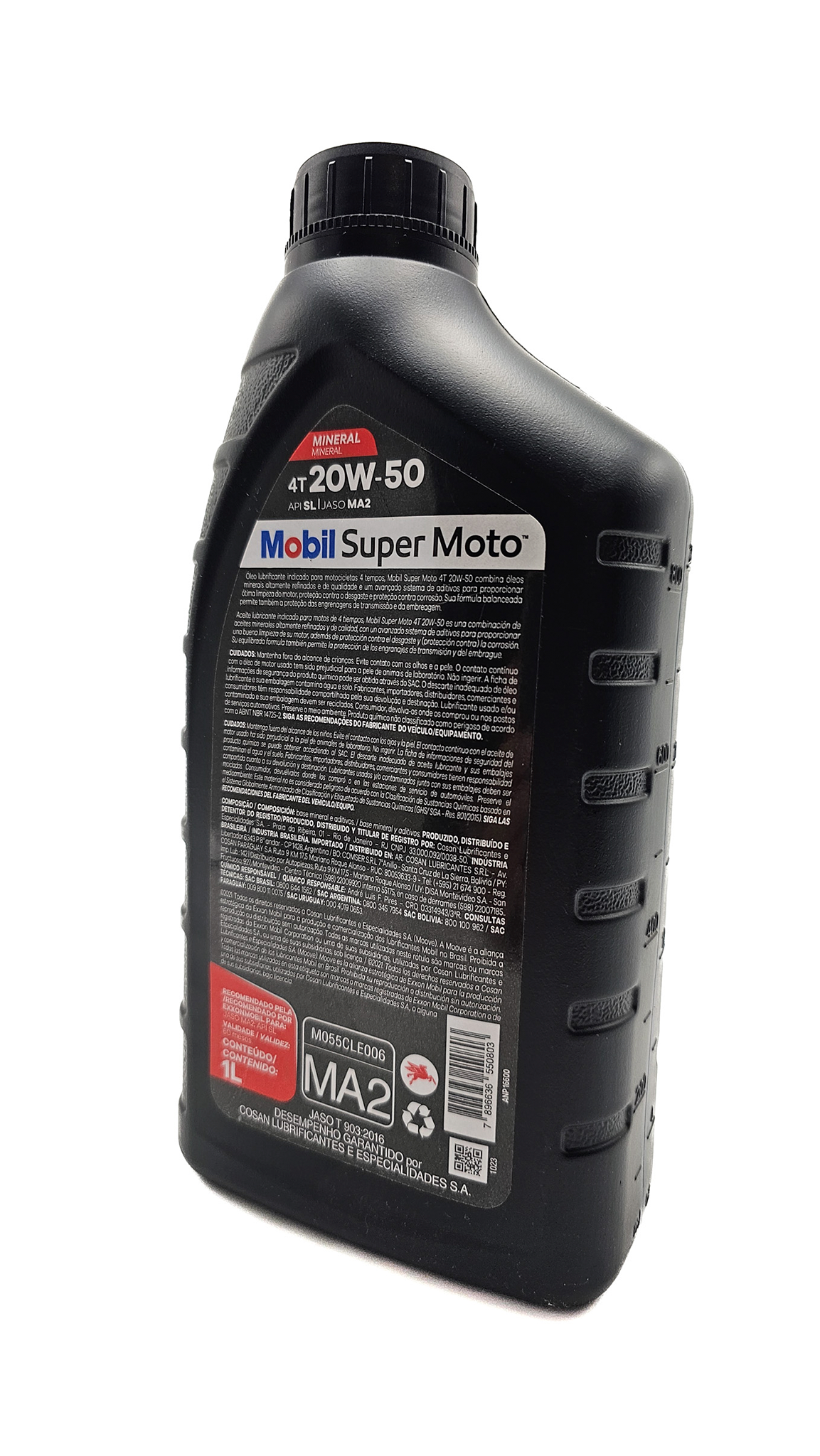 Óleo Mobil 4t 20w50 1l / Mineral Motor (recomendado P/ Moto)