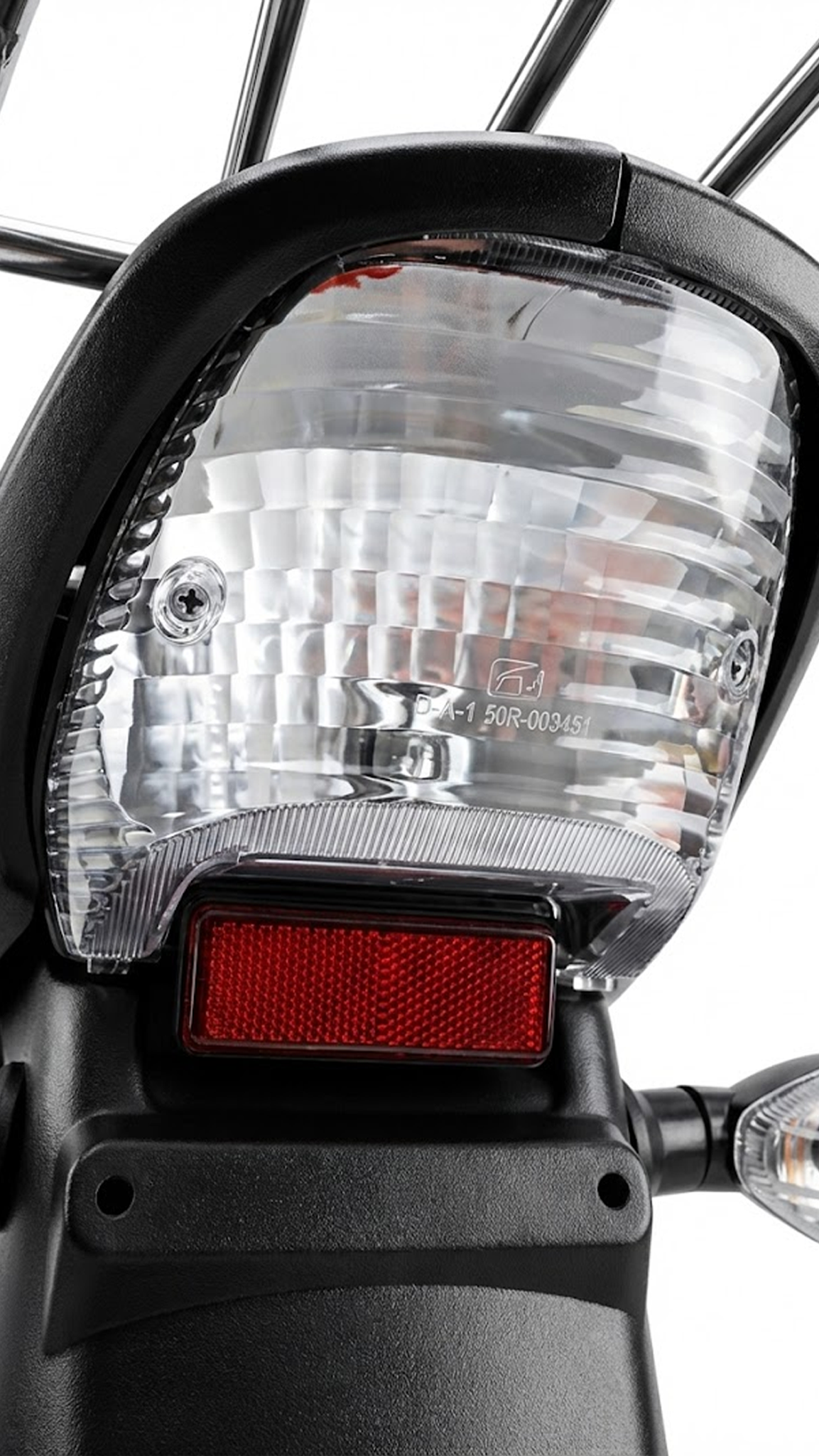 Lente Lanterna Traseira Honda Titan 125 2000 a 2004 Fan 125 2005 a 2008 Cristal