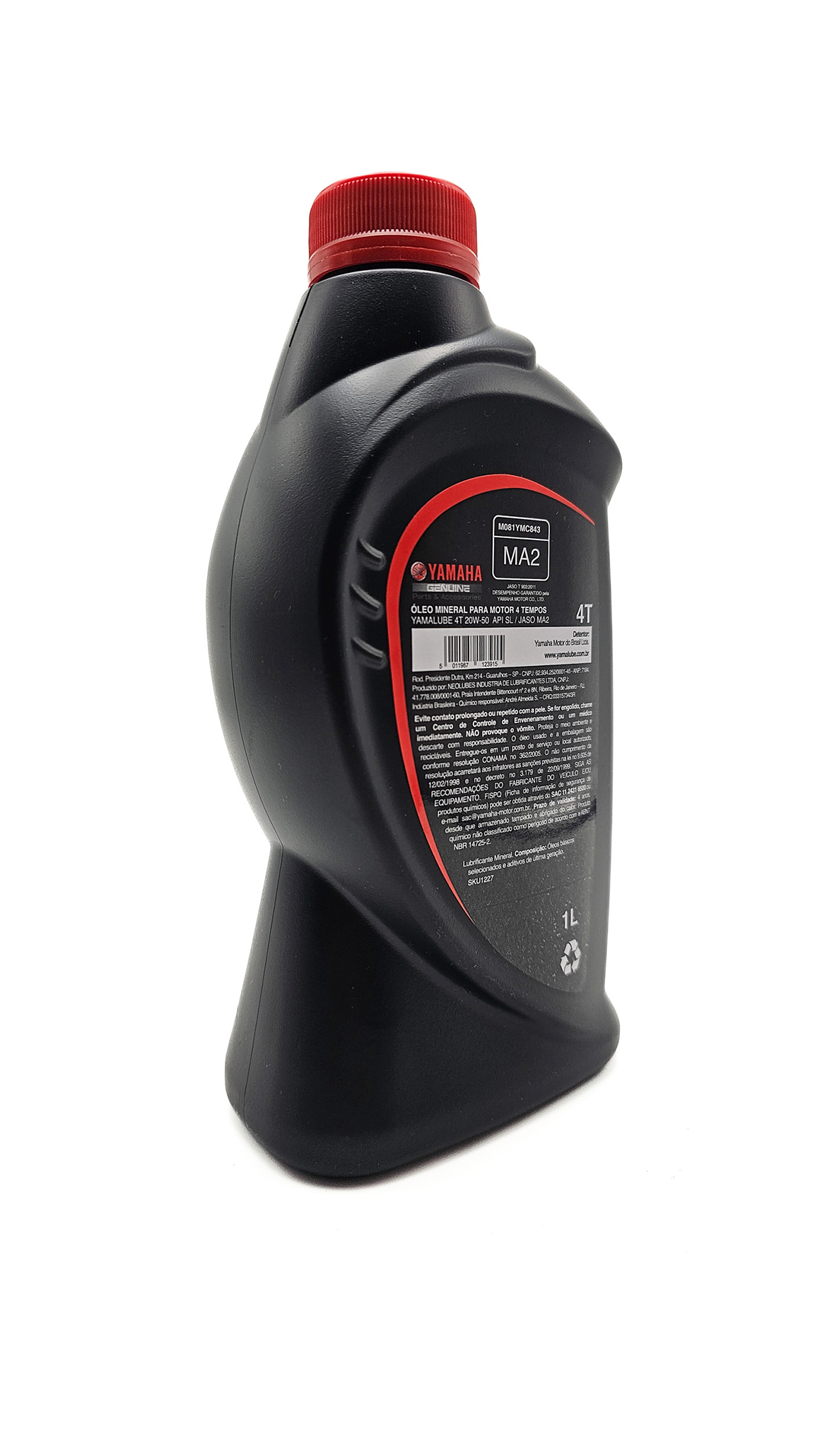 Óleo Yamalube 20w50 Mineral 4t Yamaha Fazer Lander Xt Factor