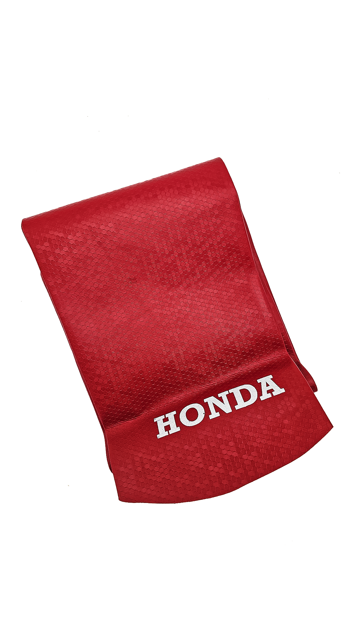 Capa Banco Pop 110i Honda Modelo Original Colmeia 2018 2019 Vermelho