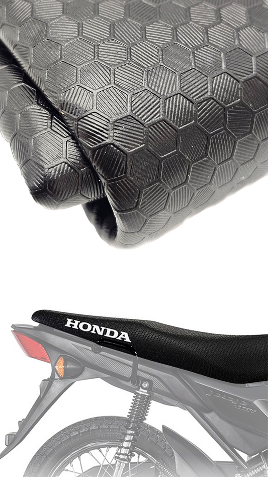 Capa Banco Pop 100 110i Honda Modelo Original Colmeia