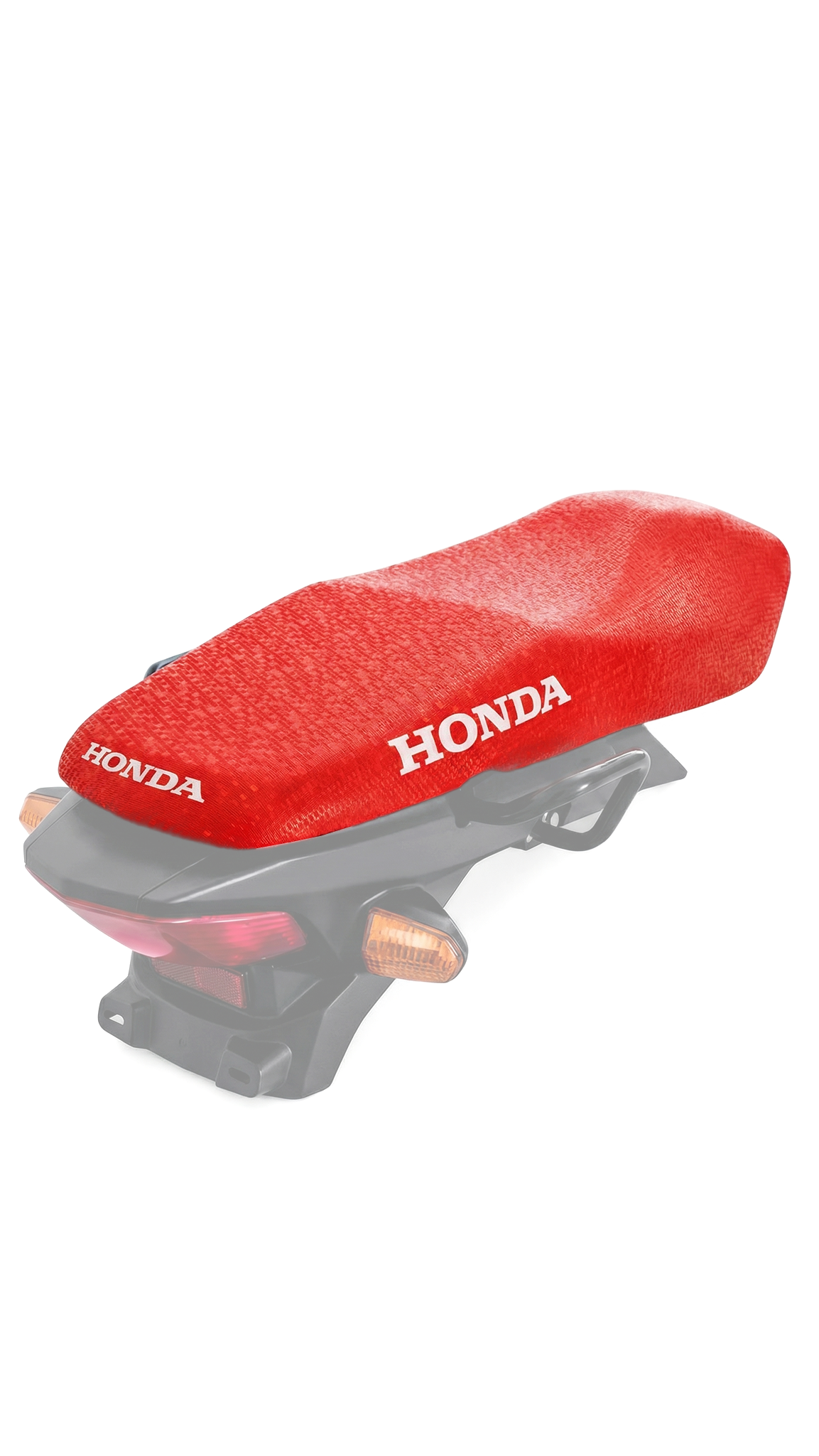 Capa Banco Pop 110i Honda Modelo Original Colmeia 2018 2019 Vermelho