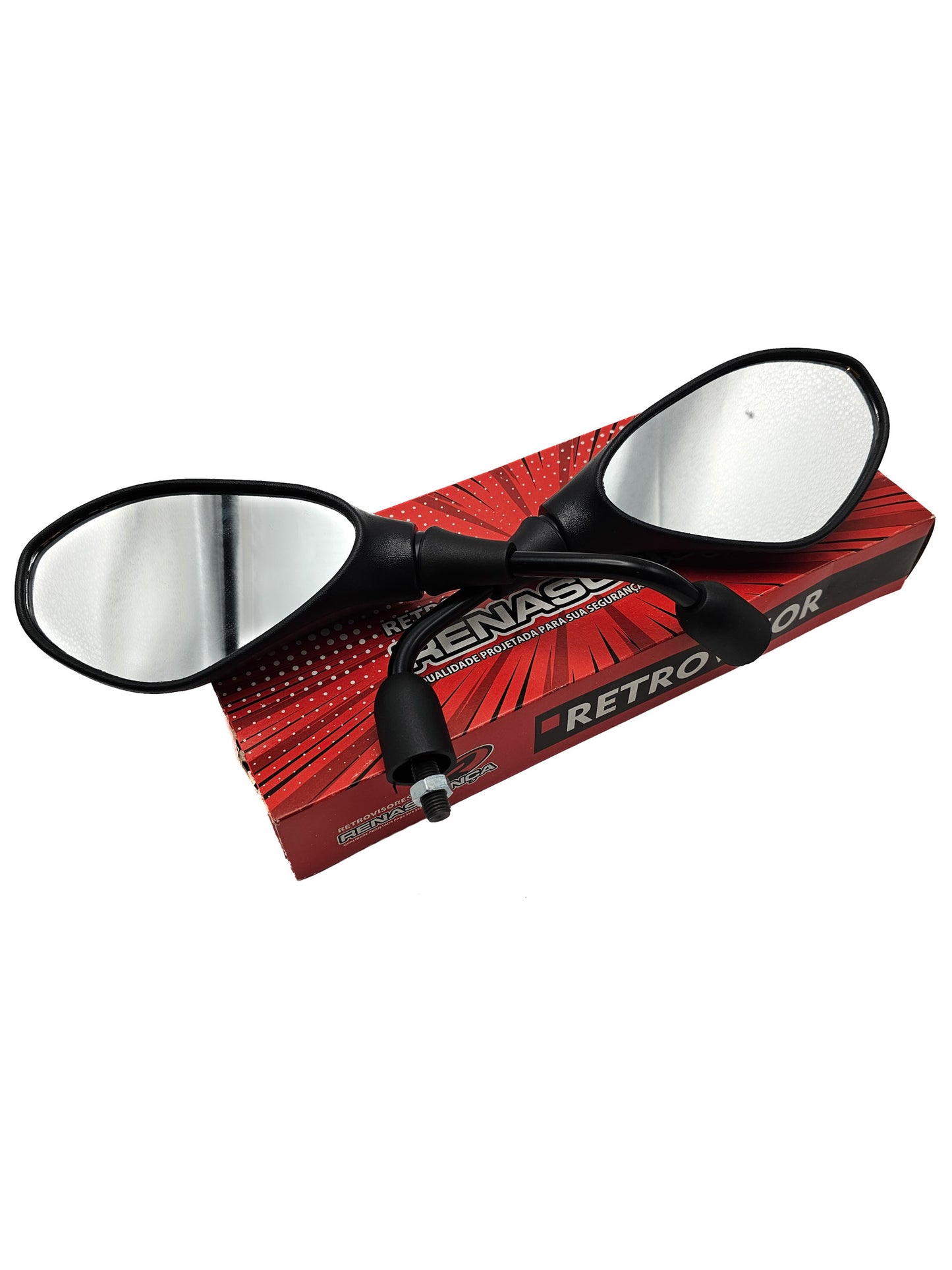 Retrovisor Cg Titan Fan Xre Cb Modelo Original Bmw F800 Gs650 Renascença