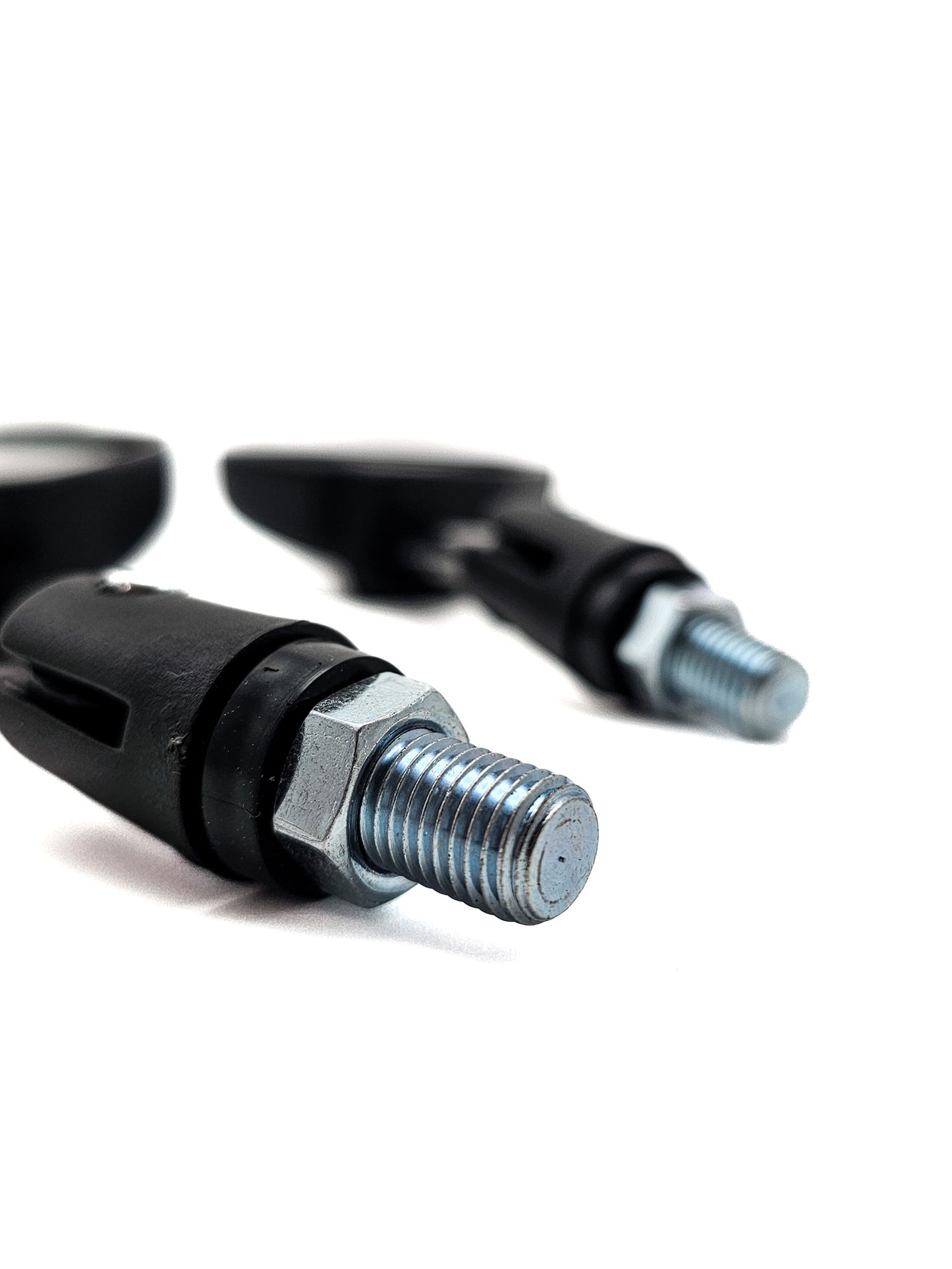 Par Espelho Retrovisor  Mini Articulado Preto Titan 125/150/160/Mix/Fan/Esd/Ed/Ks Todas