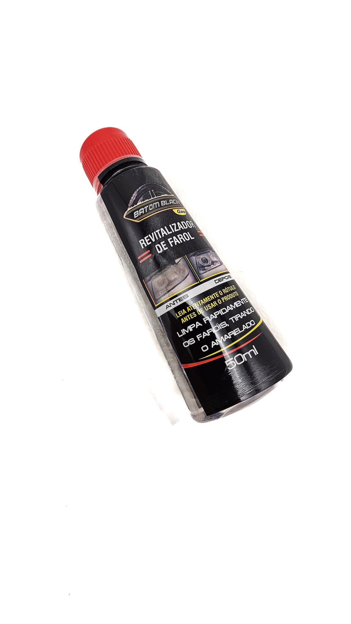 Revitalizador De Farol Sem Lixa Sem Polimento Limpa Farol Batom Black