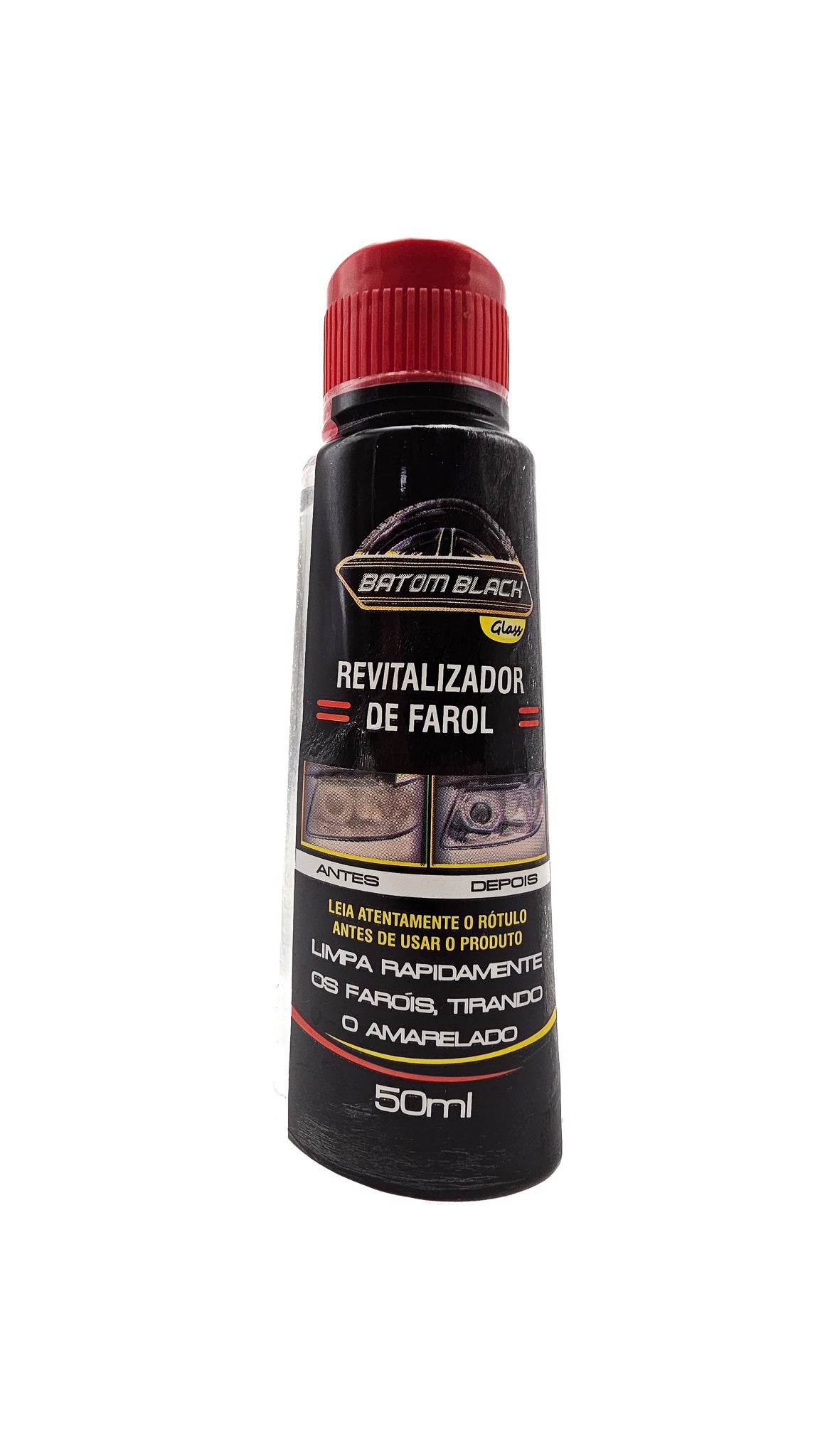 Revitalizador De Farol Sem Lixa Sem Polimento Limpa Farol Batom Black