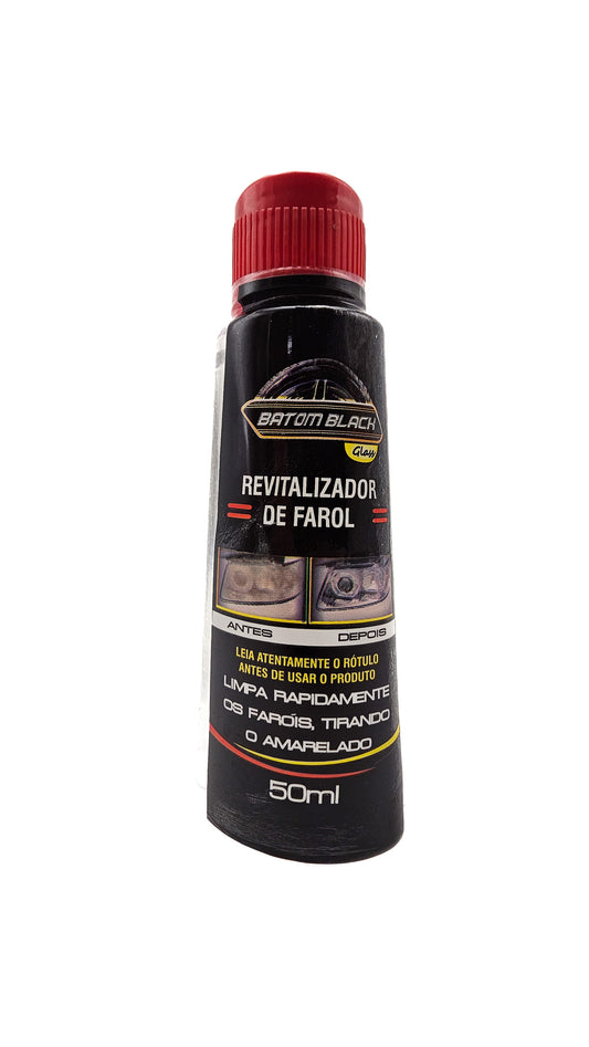 Revitalizador De Farol Sem Lixa Sem Polimento Limpa Farol Batom Black
