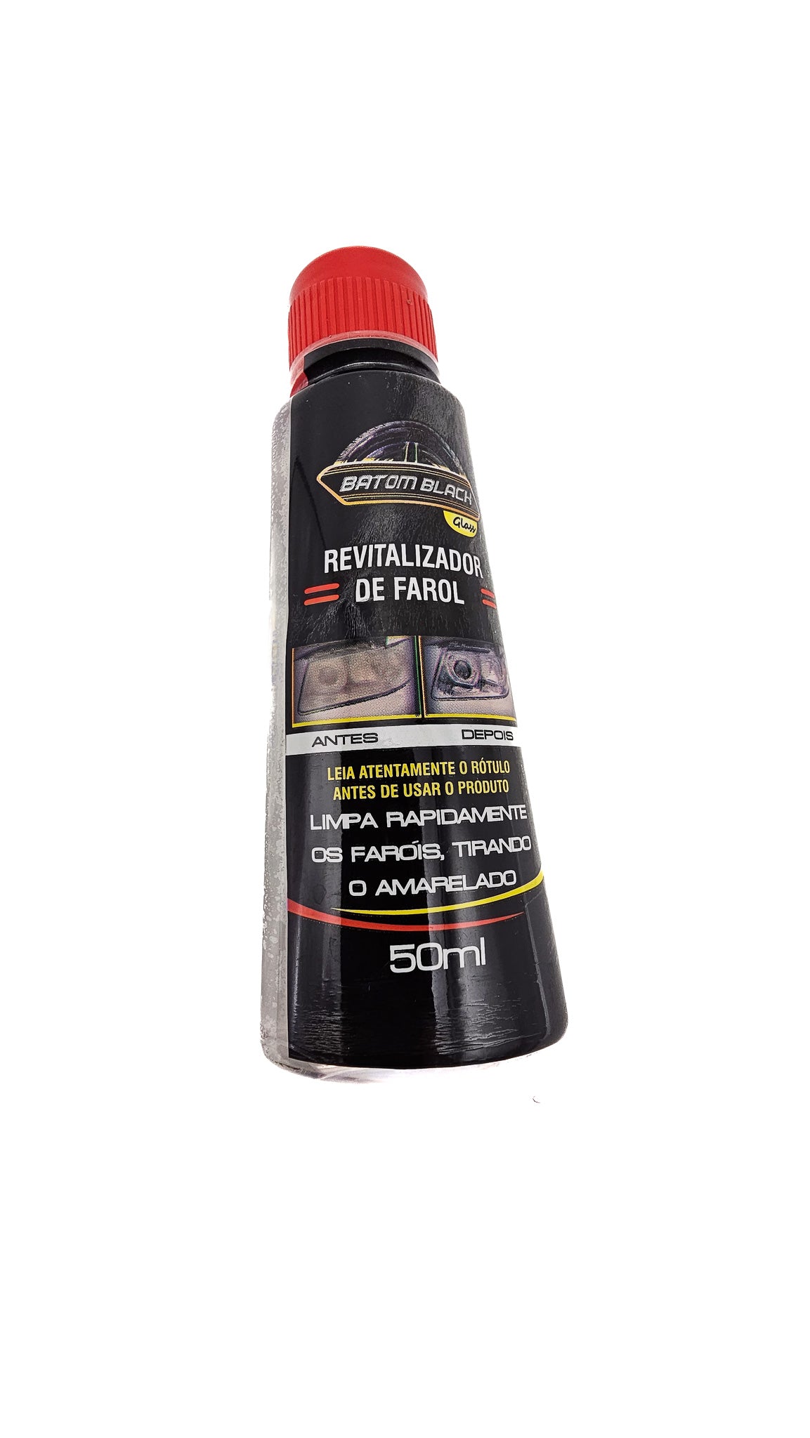 Revitalizador De Farol Sem Lixa Sem Polimento Limpa Farol Batom Black
