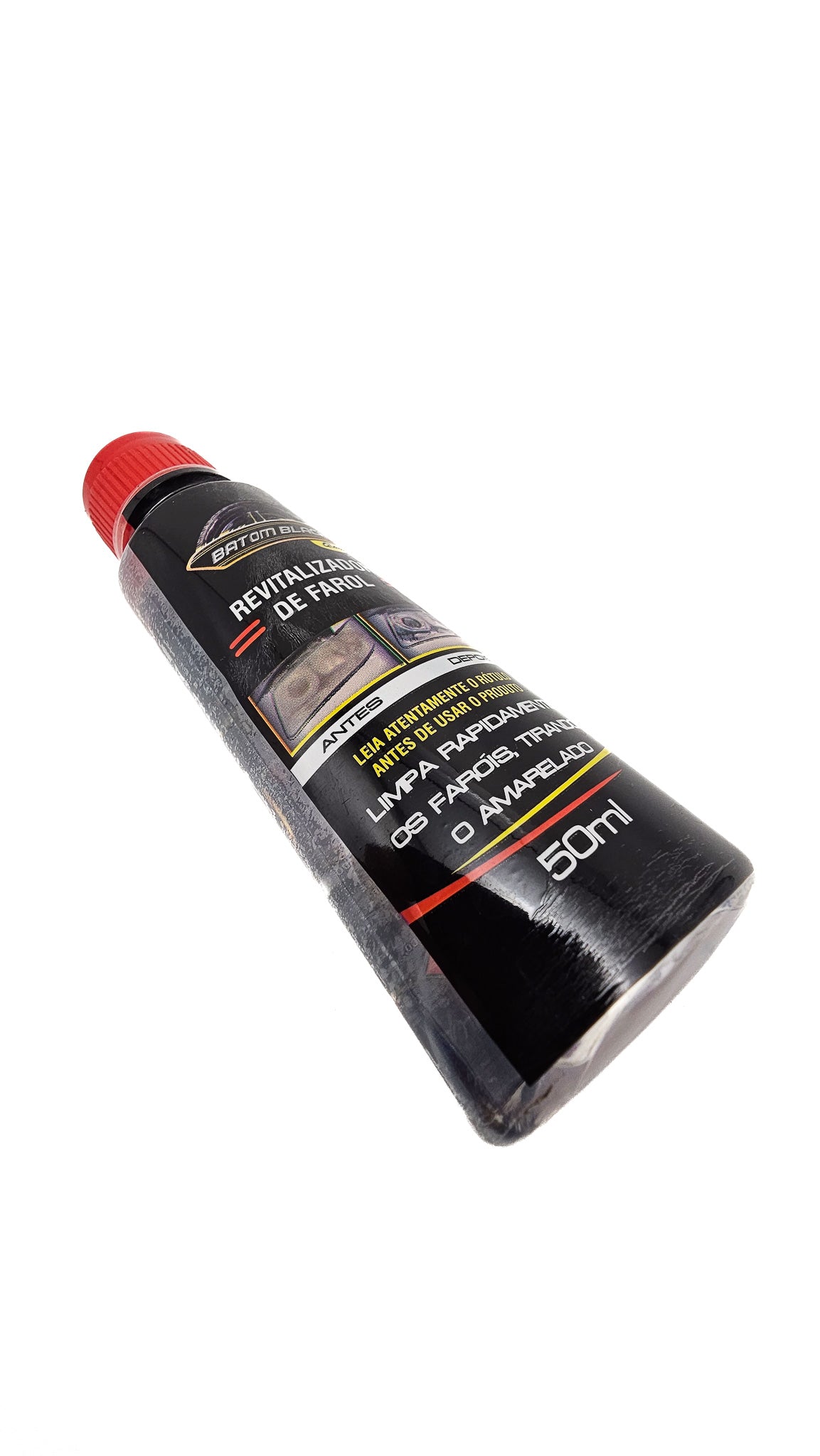 Revitalizador De Farol Sem Lixa Sem Polimento Limpa Farol Batom Black