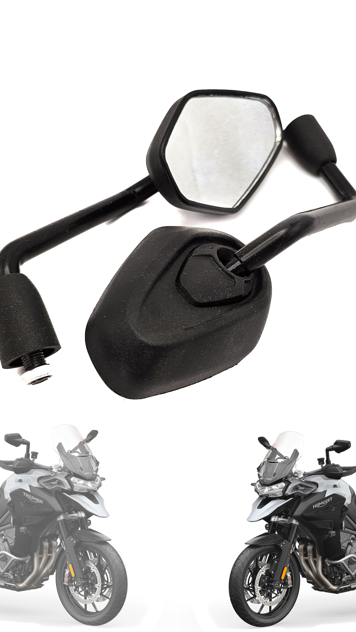 Retrovisor Tiger 1200 Fixo Rosca Honda CG 125 150 160