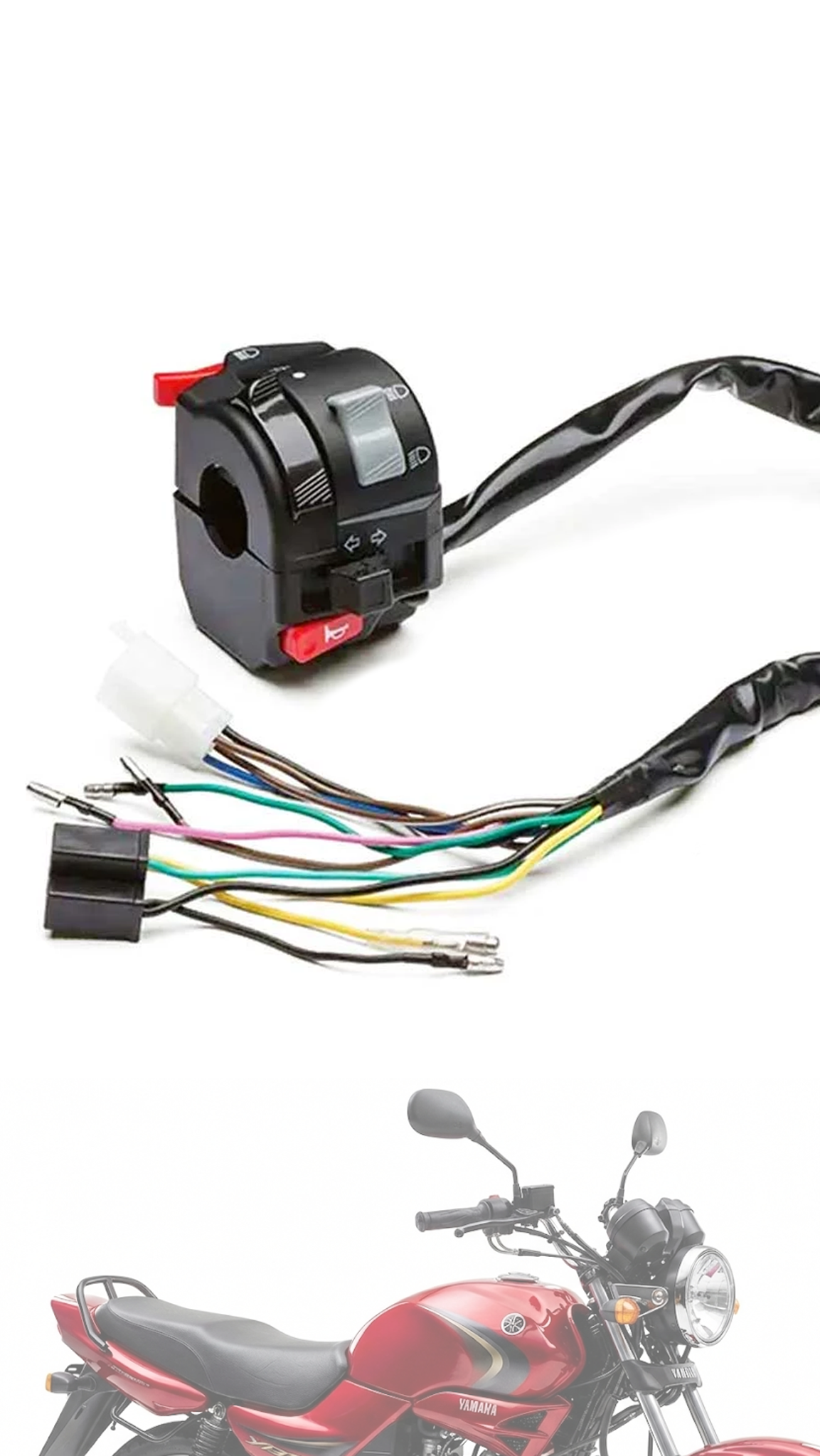 Punho Chave de Luz Seta Ybr 125  Xtz 125 2000 a 2005