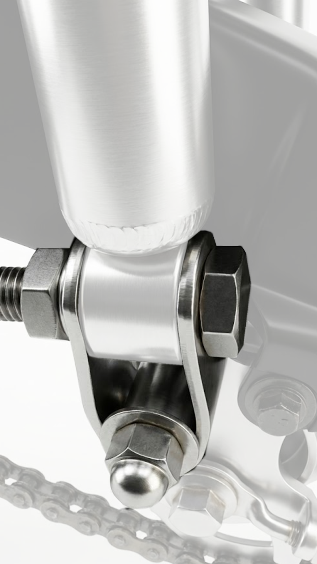 Par Alongador Amortecedor Traseiro Cg Titan Fan 125 150