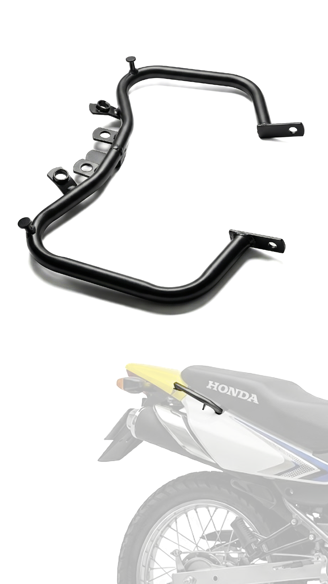 Alça Modelo Original Nxr 125 150 Bros 2003 A 2008