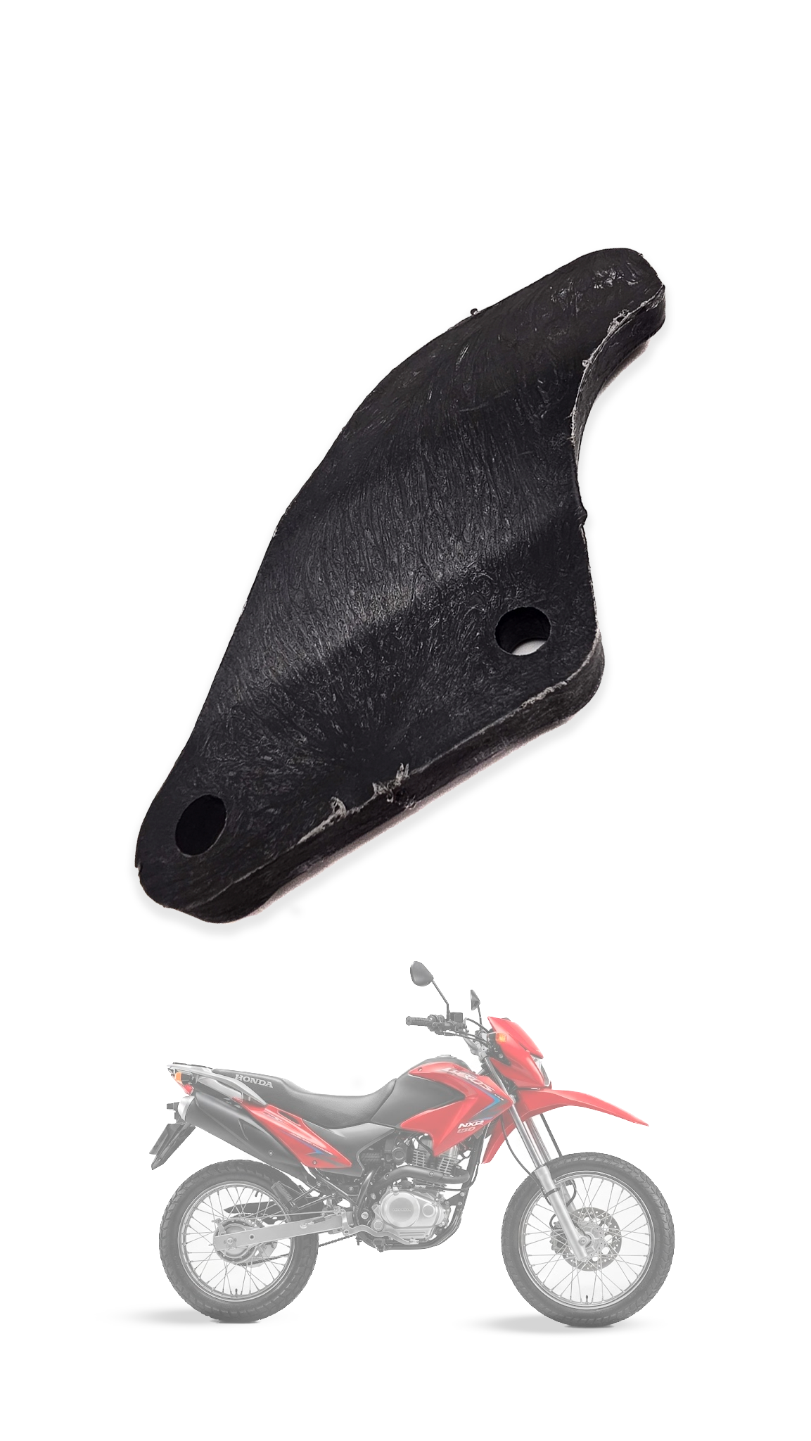 Guia Protetor Corrente Bros 125 150 160 Falcon Tornado Xre Preto