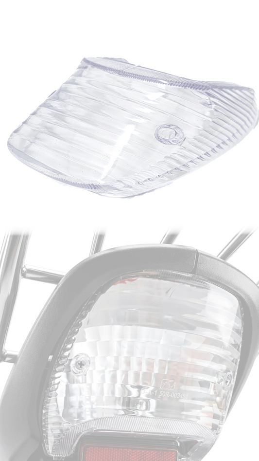 Lente Lanterna Traseira Honda Titan 125 2000 a 2004 Fan 125 2005 a 2008 Cristal