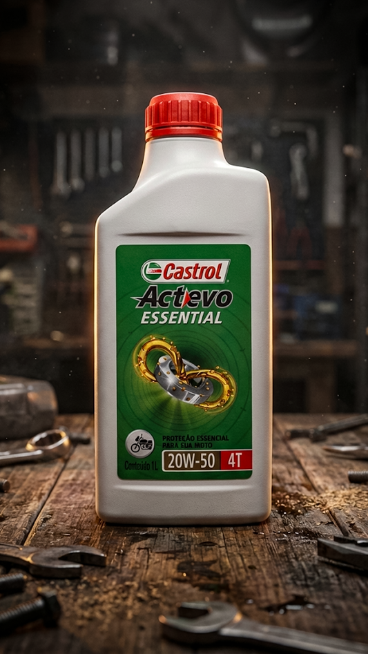 Óleo Motor 4T 20w50 Actevo Essential Mineral Castrol