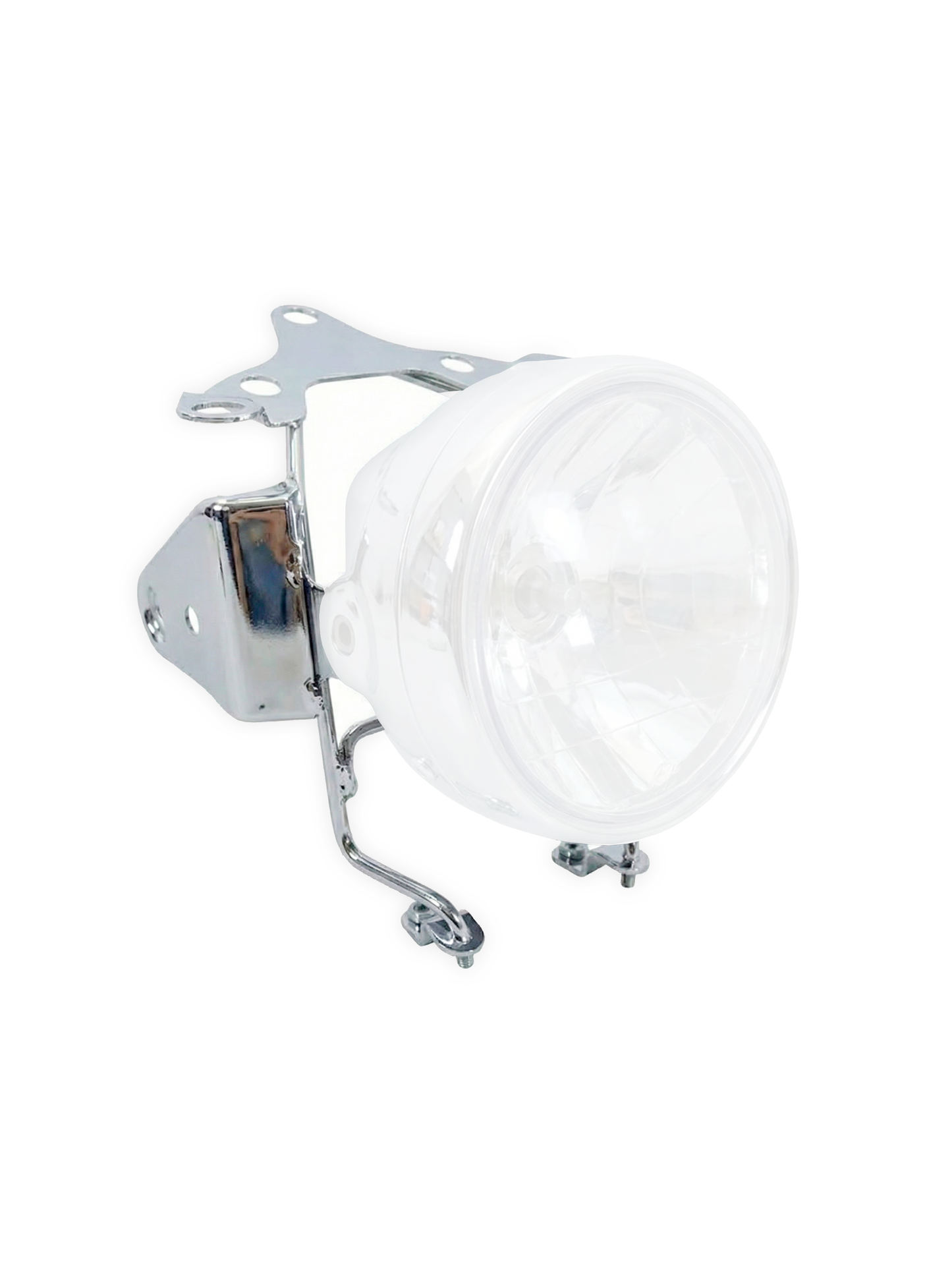 Suporte Aranha Farol Titan 150 04 A 08 Cromado Mofardini