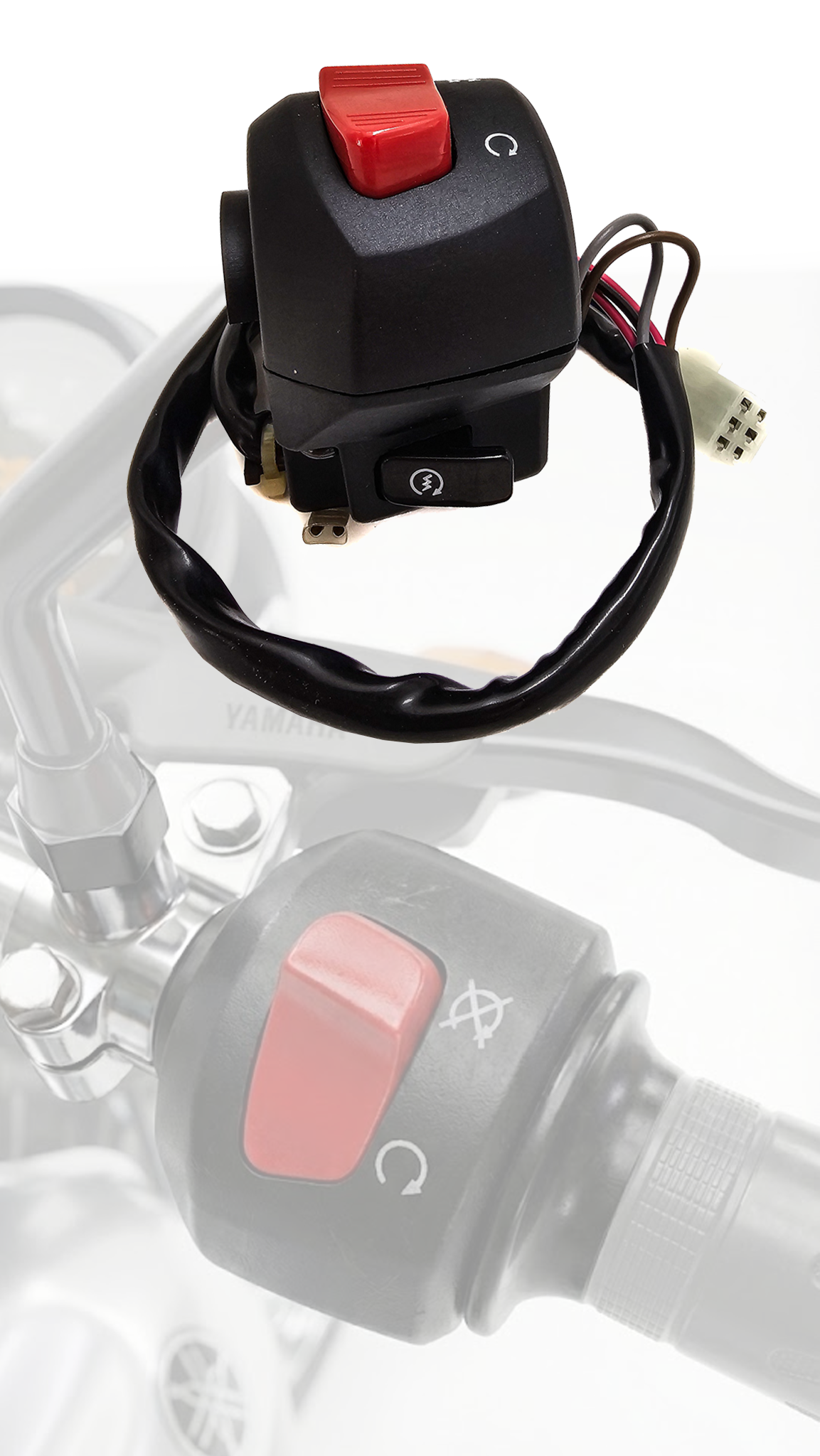 Punho Chave Partida Corta Corrente Yamaha Ybr 125 Ed Até 2008