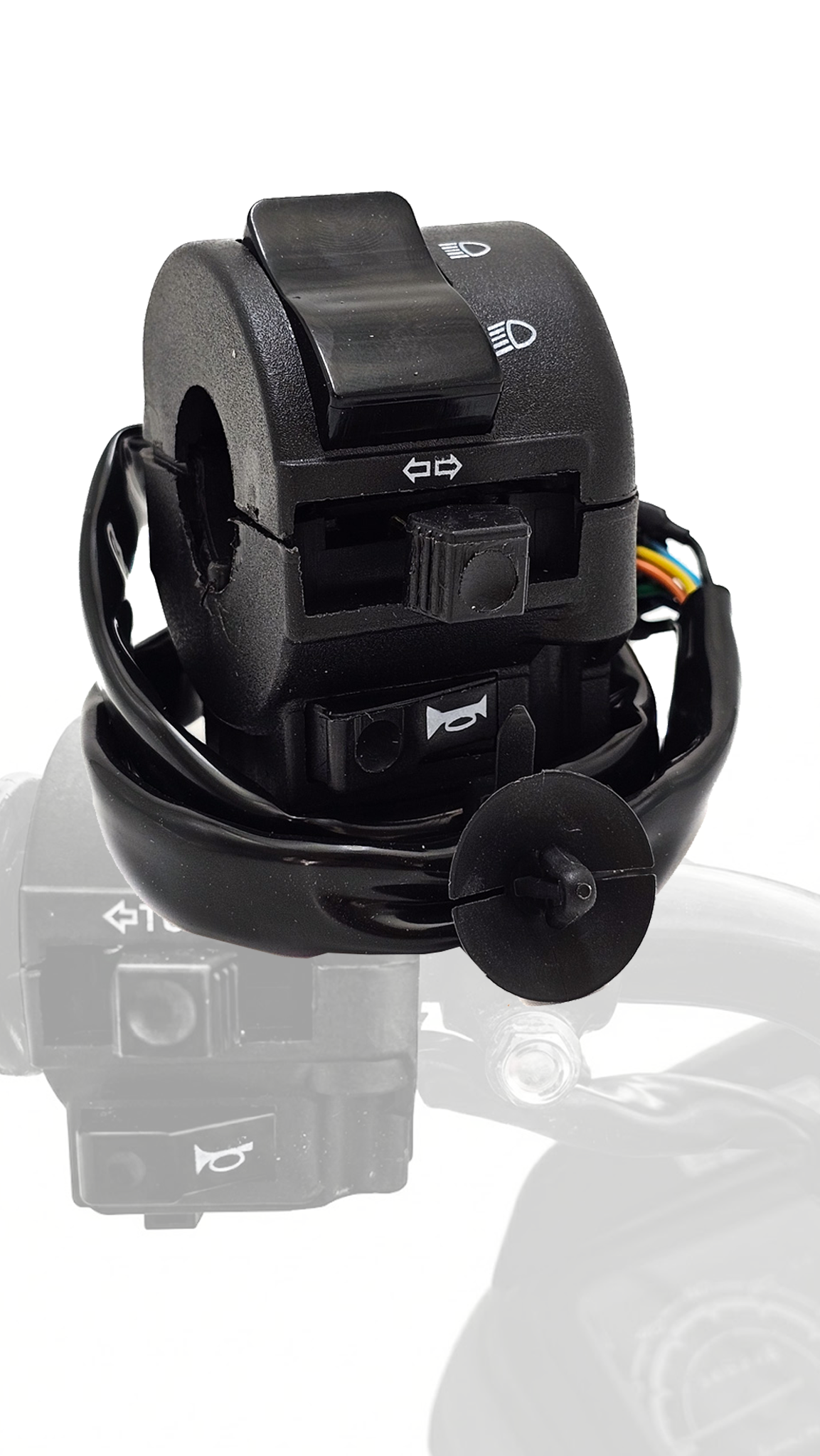 Chave Punho Luz Interruptor Honda Pop 100 2007 a 2015 Lado Esquerdo